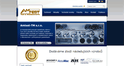 Desktop Screenshot of amtest-tm.com